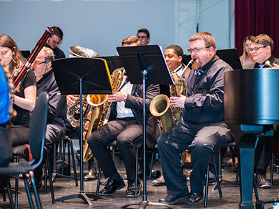A performance of the St. Petersburg College Community Concert Band & Wind Symphony