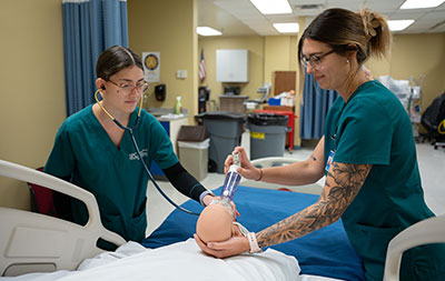 respiratory care students