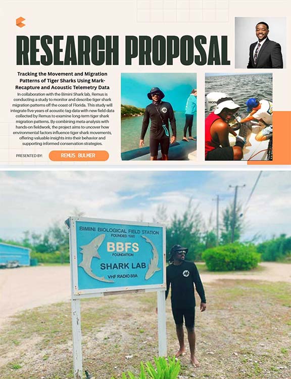 Bimini Shark Lab sign