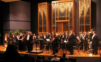 orchestra performance at the SPC Music Center