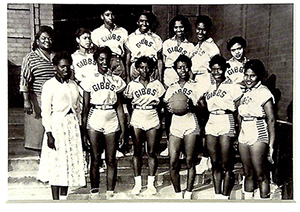 Gibbs female basketball team