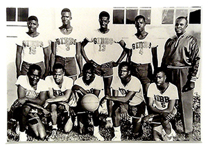 Gibbs male basketball team