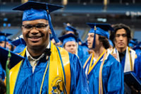 grad students smiling