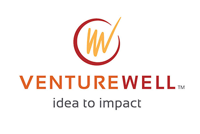 VentureWell logo in red and yellow lettering