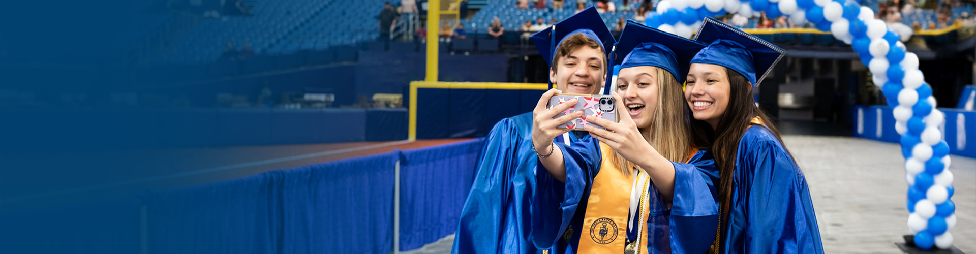 SPC graduates taking a selfie